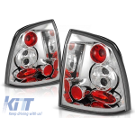 Set de stopuri tuning potrivit pentru Opel ASTRA G 09.1997-02.2004 sedan, cabrio, coupe cu bază cromată, stânga și dreapta Performance AutoTuning