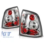 Set de stopuri tuning potrivit pentru Opel ASTRA G 09.1997-02.2004 sedan, cabrio, coupe cu bază cromată, stânga și dreapta Performance AutoTuning