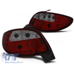 Set de stopuri tuning potrivit pentru Peugeot 206 după 10.1998, fumurii, stânga și dreapta Performance AutoTuning