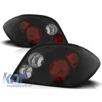 Set de stopuri tuning potrivit pentru Peugeot 307 04.2001-2007 3/5 uși cu bază neagră, stânga și dreapta Performance AutoTuning