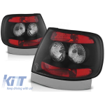 Set de stopuri tuning potrivite pentru Audi A4 11.1994-09.2000 sedan cu bază neagră, stânga și dreapta Performance AutoTuning