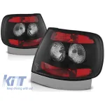 Set de stopuri tuning potrivite pentru Audi A4 11.1994-09.2000 sedan cu bază neagră, stânga și dreapta Performance AutoTuning