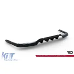 Spoiler Maxton Design potrivit pentru bara spate A Design pe Mercedes GLC 43 X254 după 2022, lac negru Performance AutoTuning