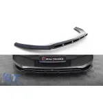 Spoiler Maxton Design versiunea 2 potrivit pentru bara de protecție frontală a Mercedes V-Class W447 după 2019, lac negru Performance AutoTuning