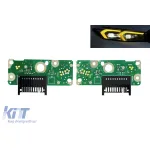 Kit de plăci pentru module 63 11 5A57073/074(Y) cu lumini DRL galbene și semnalizator în far de versiune înaltă, potrivit pentru BMW 3 G20, G21 2023-2025 Performance AutoTuning