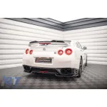 Spoiler Maxton Design potrivit pentru portbagajul Nissan GTR R35 2011-2016, lac negru Performance AutoTuning
