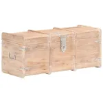 Cufăr de depozitare, 90 x 40 x 40 cm, lemn masiv de acacia GartenMobel Dekor