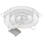 Generator de fum rece, 19,5 cm, oțel inoxidabil, rotund GartenMobel Dekor