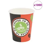 Pahare de unică folosință pentru cafea 1000 buc. 240 ml (8 oz) GartenMobel Dekor