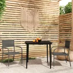 Set mobilier pentru grădină, 3 piese, gri GartenMobel Dekor
