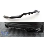 Spoiler Maxton Design potrivit pentru bara spate a Porsche Cayenne Sport Design 2018-2023, lac negru Performance AutoTuning
