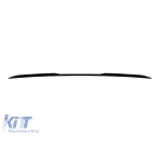 Spoiler pentru portbagaj potrivit pentru BMW Seria 4 G22 Coupe, M4 G82 după 2021, lac negru Performance AutoTuning