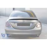 Spoiler tip A Design pentru portbagaj, potrivit pentru Mercedes C-Class W205 2013-2020, lac negru Performance AutoTuning