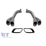 Capace de evacuare potrivite pentru BMW X6 E71 2008-2014 rotunde Performance AutoTuning