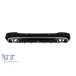 Difuzor tip GLE63 cu capete cromate pentru bara spate A Design potrivit pentru Mercedes GLE W167 după 2019 -oo--oo-, garnitură cromată Performance AutoTuning