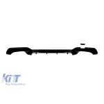 Difuzor tip M Competition potrivit pentru bara spate M Technik pe BMW Seria 3 G20 sedan, G21 touring 340i după 2019 -oo--oo-, lac negru Performance AutoTuning