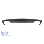 Difuzor tip S4 potrivit pentru bara spate S-line pentru Audi A4 sedan 2012-2015 -oo--oo- Performance AutoTuning