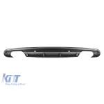 Difuzor tip SQ5 potrivit pentru bara de protecție spate standard a Audi Q5 2009-2017 -oo--oo- Performance AutoTuning