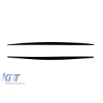 M Performance Design Design trim potrivit pentru M praguri laterale pe BMW Seria 1 F20, F21 2015-2019, lac negru Performance AutoTuning