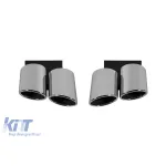 Set de capace cromate tip S3 potrivit pentru Audi A3 2013-2020 Performance AutoTuning