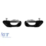 Set de capete negre potrivite pentru BMW X5 G05, X7 G07 după 2018, X6 G06 după 2020 Performance AutoTuning