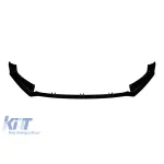 Spoiler tip RS4 potrivit pentru bara de protecție S-Line frontală pe Audi A4 B9 W8 sedan, break 2016-2018, necolorat Performance AutoTuning