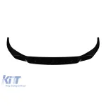 Spoiler M760 potrivit pentru bara de protecție frontală M a BMW Seria 7 G11, G12 2019-2021, lac negru Performance AutoTuning
