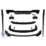 Pachet Aero potrivit pentru BMW X3 G01 2017-2021 cu pachet M, lac negru Performance AutoTuning