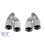 Set M5 lac negru cu capace cromate potrivit pentru BMW Seria 5 G30, G31, G38 după 2021 Performance AutoTuning