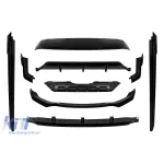 Pachet Aero tip Black Knight potrivit pentru BMW X5 F15 2014-2018 cu pachet M, lac negru Performance AutoTuning