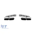 Set de capace cromate tip SQ7 potrivit pentru Audi Q7 2016-2019 3.0T diesel Performance AutoTuning