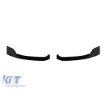 Aditive Brabus pentru bara frontală A Design-line potrivită pentru Mercedes Clasa A W177 hatchback după 2018, A177 sedan după 2019, lac negru Performance AutoTuning