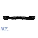 Difuzor tip M Performance Design Design potrivit pentru bara spate M Technik pe BMW Seria 3 GT F34 2013-2016 -oo----, lac negru Performance AutoTuning