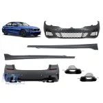 Pachet M Tech tip 340i potrivit pentru BMW Seria 3 G20 2019-2021 Performance AutoTuning