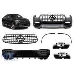 Pachetul GLE63 A Design potrivit pentru Mercedes GLE Coupe C167 după 2019 pentru modelul echipat cu bara spate A Design line Performance AutoTuning