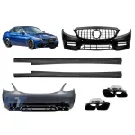 Un pachet de design tip C63 potrivit pentru Mercedes Clasa C W205 sedan 2019-2022 Performance AutoTuning