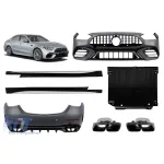 Un pachet de design tip C63 potrivit pentru Mercedes C-Class W206 sedan după 2021 Performance AutoTuning