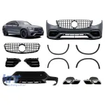 Un pachet de design tip GLC63 potrivit pentru Mercedes GLC Coupe C253 2016-2019 Performance AutoTuning