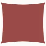 Pânză parasolar, cărămiziu, 7x7 m, țesătură oxford, pătrat GartenMobel Dekor