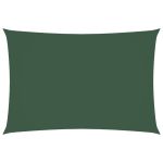Parasolar, verde închis, 3x5 m, țesătură oxford, dreptunghiular GartenMobel Dekor