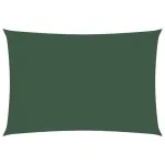 Parasolar, verde închis, 3x5 m, țesătură oxford, dreptunghiular GartenMobel Dekor