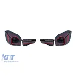 Set de stopuri LED de tuning tip G01 LCI potrivit pentru BMW X3 G01 2017-2020, stânga și dreapta Performance AutoTuning