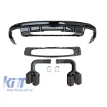 Difuzor tip SQ7 cu capete negre potrivit pentru Audi Q7 după 2024 Performance AutoTuning
