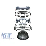 Pachet M4 potrivit pentru BMW Seria 4 G26 Gran Coupe după 2021, cu capotă frontală și duze negre Performance AutoTuning