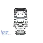 Pachet de tuning tip 63 potrivit pentru Mercedes GLE Coupe C292 2016-2019, pentru modelul echipat cu bara spate A Design Line Performance AutoTuning