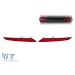 Set de reflectoare potrivit pentru bara de protecție M din spate la BMW Seria 7 G11, G12 după 2015, stânga și dreapta Performance AutoTuning