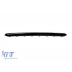 Spoiler negru lucios potrivit pentru bara spate A Design stil S65/S63 pentru Mercedes S-Class W222 2013-2017 Performance AutoTuning