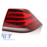 Stop LED drept suitable pentru Mercedes GLE W166 2015-2019, roșu Performance AutoTuning