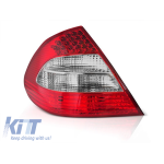 Stop LED stânga potrivit pentru Mercedes E-Class W211 sedan 2006-2009, roșu Performance AutoTuning