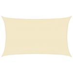 Pânză parasolar, crem, 5 x 8 m, HDPE, 160 g/m² GartenMobel Dekor